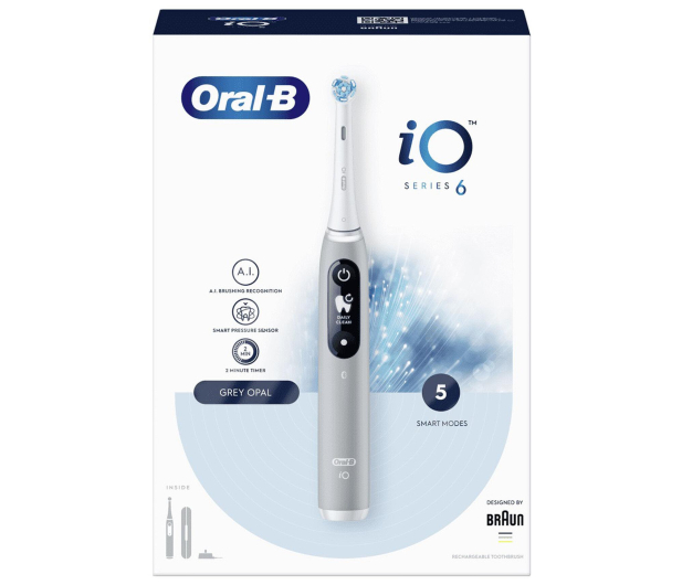 Oral-B iO Series 6 Szary - 1069523 - zdjęcie 3